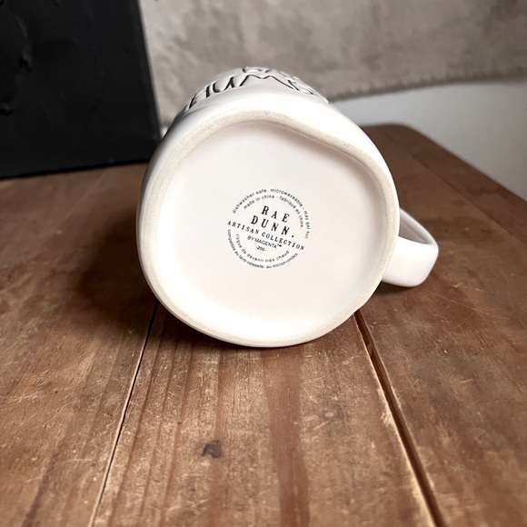 Rae Dunn Bah Humbug White Mug - Picture 3 of 4